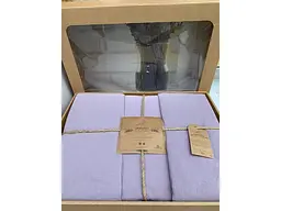 Комплект постільної білизни Standart Naturel Violet Євро Limasso pbe0041883 - мініатюра 4