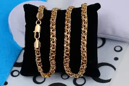Ланцюг Xuping Jewelry круглий бісмарк 70 см 6 мм золотистий