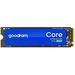 Твердотільний накопичувач SSD 2Tb Goodram Core PCI-E 5.0 x4 M.2 2280 3D TLC 10300/8700 МБ/с (SSDR-GRC01-2K0-80)