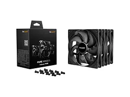Вентилятор Be quiet! Pure Wings 3 140mm PWM 3-Pack Black (BL139) - мініатюра 6