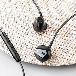 Бездротові навушники Baseus Enock H06 lateral in-ear Wire Earphone 3.5 mini-jack чорні (NGH06-01) - мініатюра 5