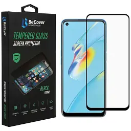 Скло захисне BeCover Oppo A54 Black (706655) - мініатюра 3