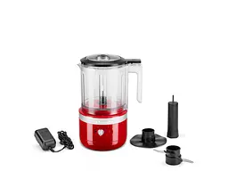 Кухонний мінікомбайн KitchenAid 5KFCB519EER бездротовий червоний - мініатюра 4