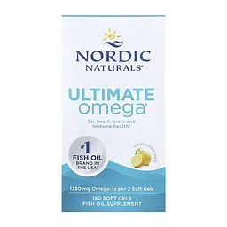 Омега-3 риб'ячий жир Nordic Naturals Ultimate Omega 180 softgels