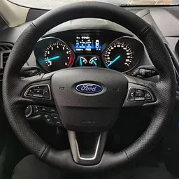 Чохол Обплетення Керма для Ford Focus/Kuga/C-Max 2014-2018 Шкіра (Модельна Викрійка) №17