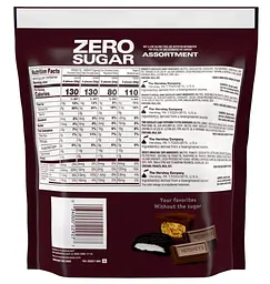 Цукерки Hershey's Reese's York Zero Sugar Assorted Flavored Candy 439г - мініатюра 2