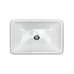 Умивальник врізний Adamant PLAIN 590х390 Classic white-01 - мініатюра 2