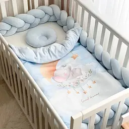 Комплект для новонародженого із захистом та ковдрою Sweet Dream Детский pbe0050009