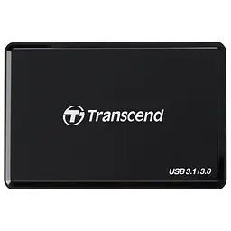 Зчитувач флеш-карт Transcend USB 3.1 Gen 1 Type-C SD/microSD/CompactFlash/Memory Stick (TS-RDC8K2) - мініатюра 2
