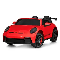 Дитячий електричний автомобіль Bambi Porsche 24V двомісний до 50 кг Червоний (DE-169-E-914)