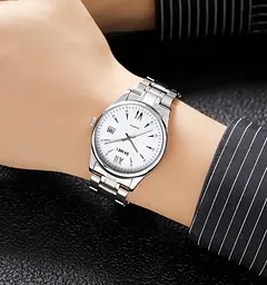 Наручний годинник чоловічий 2158SIWT Silver-White Skmei acs0030220 - мініатюра 3