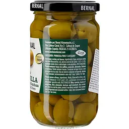 Оливки Bernal Manzanilla без кісточки 300 г - мініатюра 2