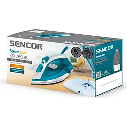 Праска Sencor біло-синій 2000 Вт (SSI2800BL) - мініатюра 14