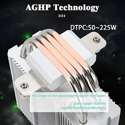 Повітряний кулер для процесора Thermalright Assassin X120 Refined SE, 4 теплові трубки, вентилятор TL-C12C PWM, для AMD AM4/AM5 - мініатюра 2