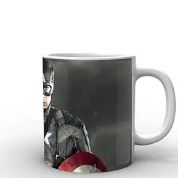Кухоль GeekLand Captain America Перший Місник CA.02.006 330 мл білий - мініатюра 3