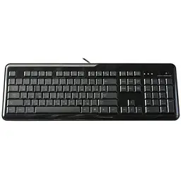 Клавіатура дротова HQ-Tech KB-307F USB з підсвічуванням символів синім - мініатюра 3