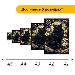 Дерев'яний фігурний пазл puzzlean Нічна Лілія, А4, Дерев'яна коробка 100 елементів - мініатюра 2