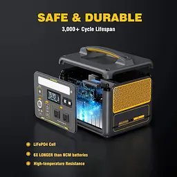 Портативна зарядна станція Vtoman Jump 600X LiFePO4, 299.52 Вт/ч 600 Вт (Jump 600X) - мініатюра 12
