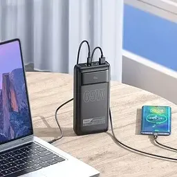 Портативна батарея Hoco DB81 Apollo PD65W 30000 mAh Black - мініатюра 8
