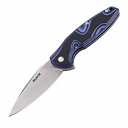 Ніж складаний туристичний Ruike Fang P105-Q, (9.2 см) 14C28N/G10 синій