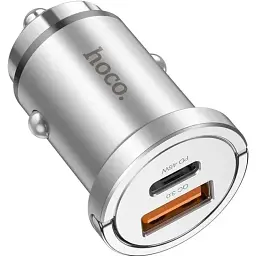 АЗУ HOCO NZ10 Handy PD45W+QC3.0 Silver 6942007601825 - мініатюра 4