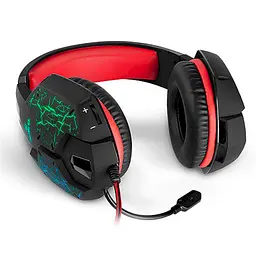 Ігрова гарнітура Real-EL GDX-7750 Black-Red (EL124100048) - мініатюра 3