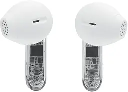 Навушники JBL TWS Tune Flex 2 Ghost White (JBLTFLEX2GWHT) - мініатюра 9
