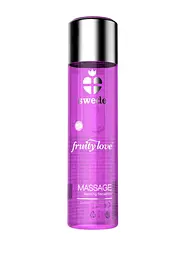 Массажное масло Swede Fruity Love Sweet Raspberry Rhubarb, 60 мл (малина и ревень)