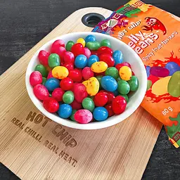 Драже HOT CHIP Jelly Beans Spicy Fruit 60г - мініатюра 6