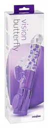 Вібратор гелевий Vision Butterfly Purple для жінок Orion 582077 17457 - мініатюра 2