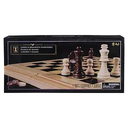 Набір з двох настільних ігор Spin Master Шахи та шашки (SM34807/6075860)
