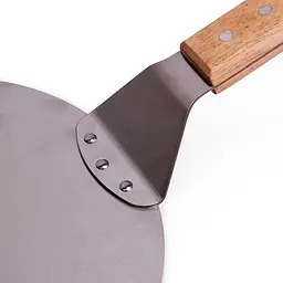 Підставка лопатка для піци з нержавіючої сталі Kamille Ø25.5хс ручкой 43 см kuh0009695 - мініатюра 3