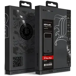 Чохол до мобільного телефона Armorstandart BlackIcon Kevlar MagCase Apple iPhone 17 Pro Max Black (ARM88531) - мініатюра 2