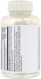 Пантотенова кислота Solaray Pantothenic Acid 500 мг 250 рослинних капсул - мініатюра 2