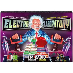 Електронний конструктор Electro Laboratory. FM Radio Danko Toys ELab-01-01