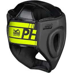 Боксерський шолом Phantom Athletic Apex Face Saver Black/Neon Yellow - мініатюра 2
