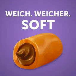 Вершкові іриски з шоколадною начинкою Werther's Original Soft Eclairs 180г - мініатюра 3