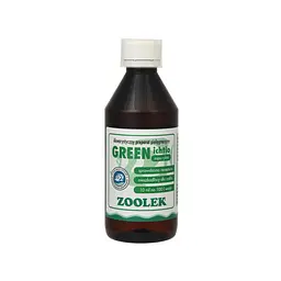 Препарат проти риб’ячої віспи, іхтіофтіріозу Zoolek Green Ichtio 250мл (0048)