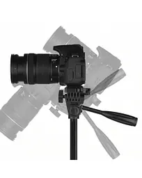 Штатив для смартфона камери та фотоапарата TRIPOD 3366 Чорний - мініатюра 6