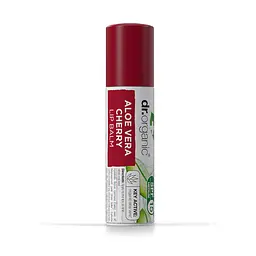 Бальзам для губ з алое вера та екстрактом вишні Dr.Organic 5,7 мл