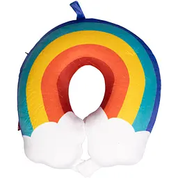 Подушка для шиї Rainbow U-подібна синій HP-56-13BL