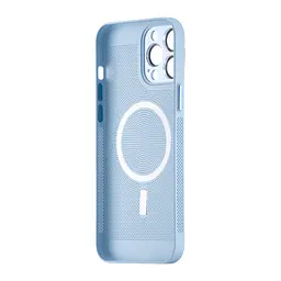 Чохол Perfomed with MagSafe Protected Camera iPhone 13 Pro Max Light Blue - мініатюра 3