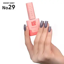 Гель-лак для нігтів 29 Smoky Grey Shelly 12 мл - мініатюра 3