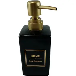 Набір аксесуарів для ванної кімнати No brand Home чорний 4 предмети - мініатюра 2