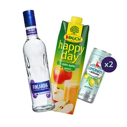 Коктейль Summer Garden (набір інгредієнтів) х13 на основі Finlandia - мініатюра 2