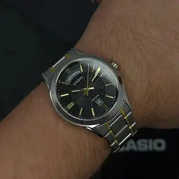 Чоловічий годинник Casio MTP-1381G-1A Сріблястий ( AT1141-0258 ) - мініатюра 2