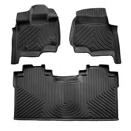 Комплект 3D килимків в салон Ford F-150 Crew cab 2014-2021