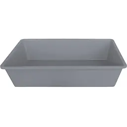 Туалет для котів Stefanplast Tray 50х35х12 см сірий (96641)