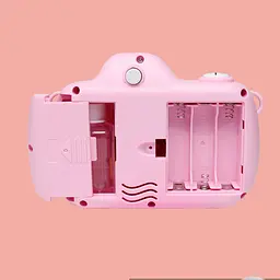 Фотокамера-генератор мильних бульбашок 1001 Kitty Children's camera Pink - мініатюра 3