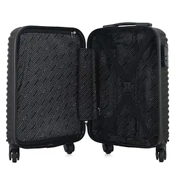 Валіза Semi Line 20 дюймів (S) дюймів (S) Black (T5608-0) - мініатюра 2